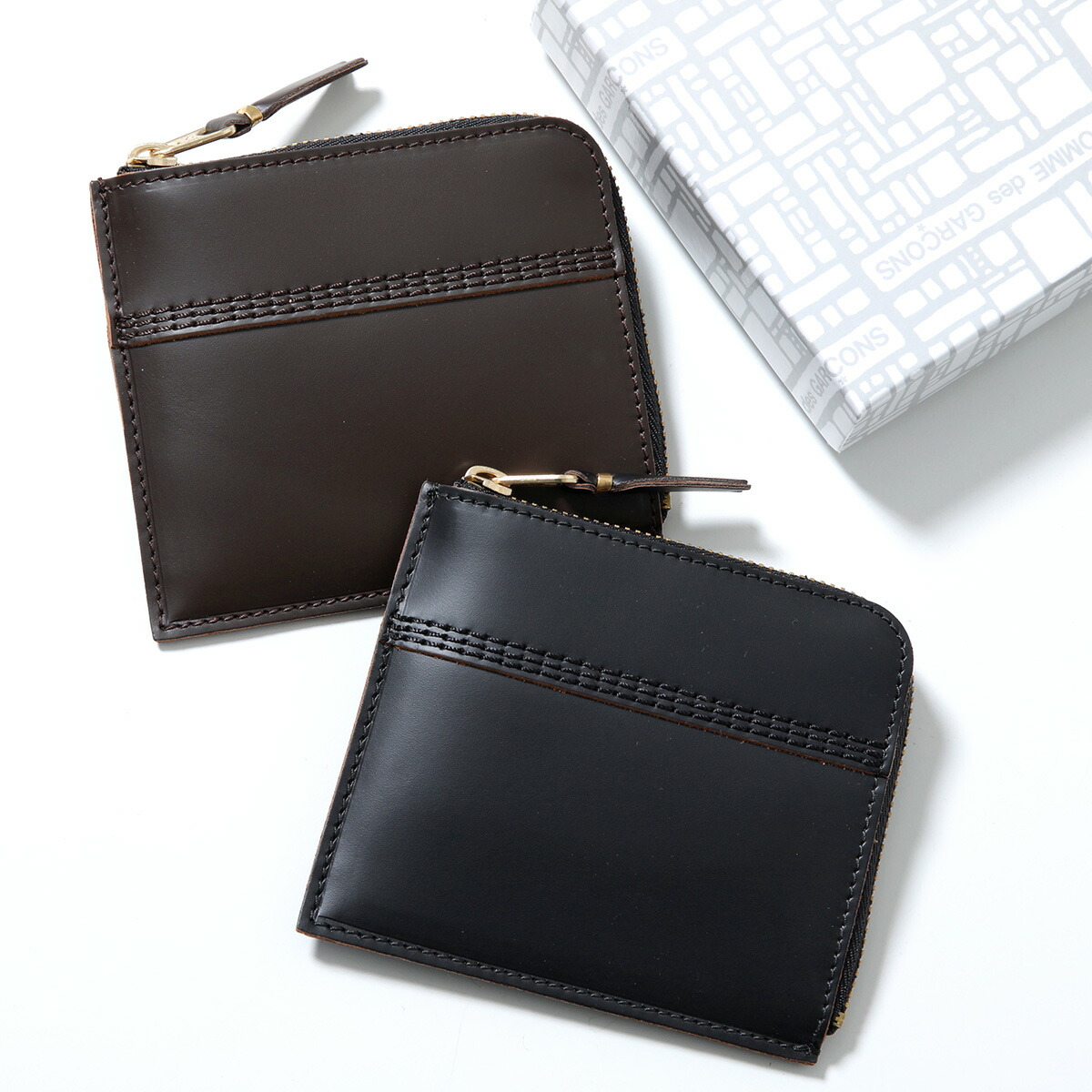 楽天市場】COMME des GARCONS コムデギャルソン ミニ財布 EMBOSSED