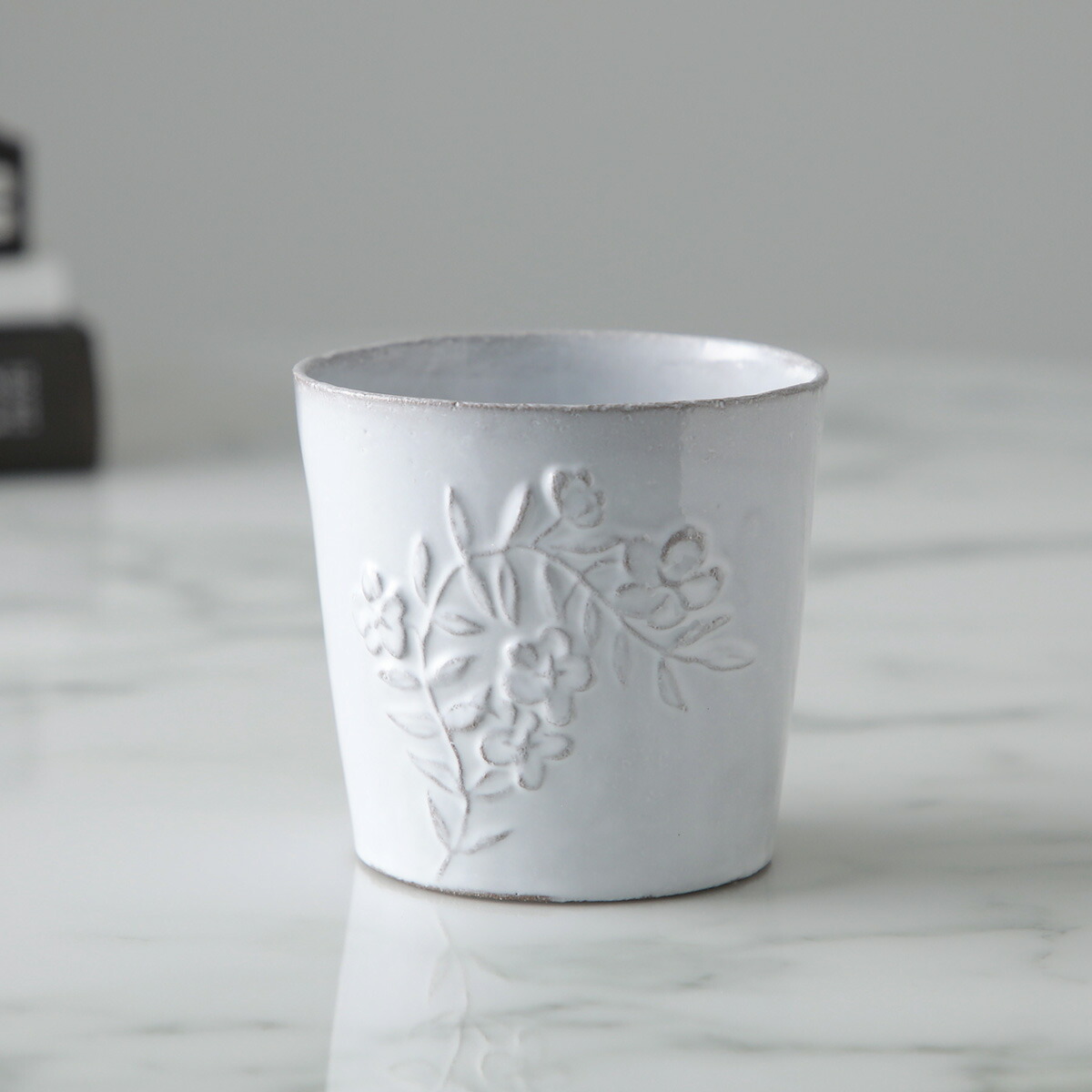 Astier de Villatte アスティエ・ド・ヴィラット タンブラー Nathalie lete ナタリー・レテ Fleurs フルール TSCFLR02 フラワー 陶器 食器 カップ コップ 【返品交換不可】