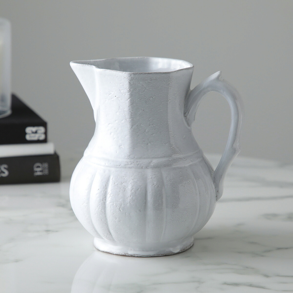 Astier de Villatte アスティエ・ド・ヴィラット ピッチャー Regence レジョンス VSERGN1 陶器 食器 水差し 花器 フラワーベース【返品交換不可】