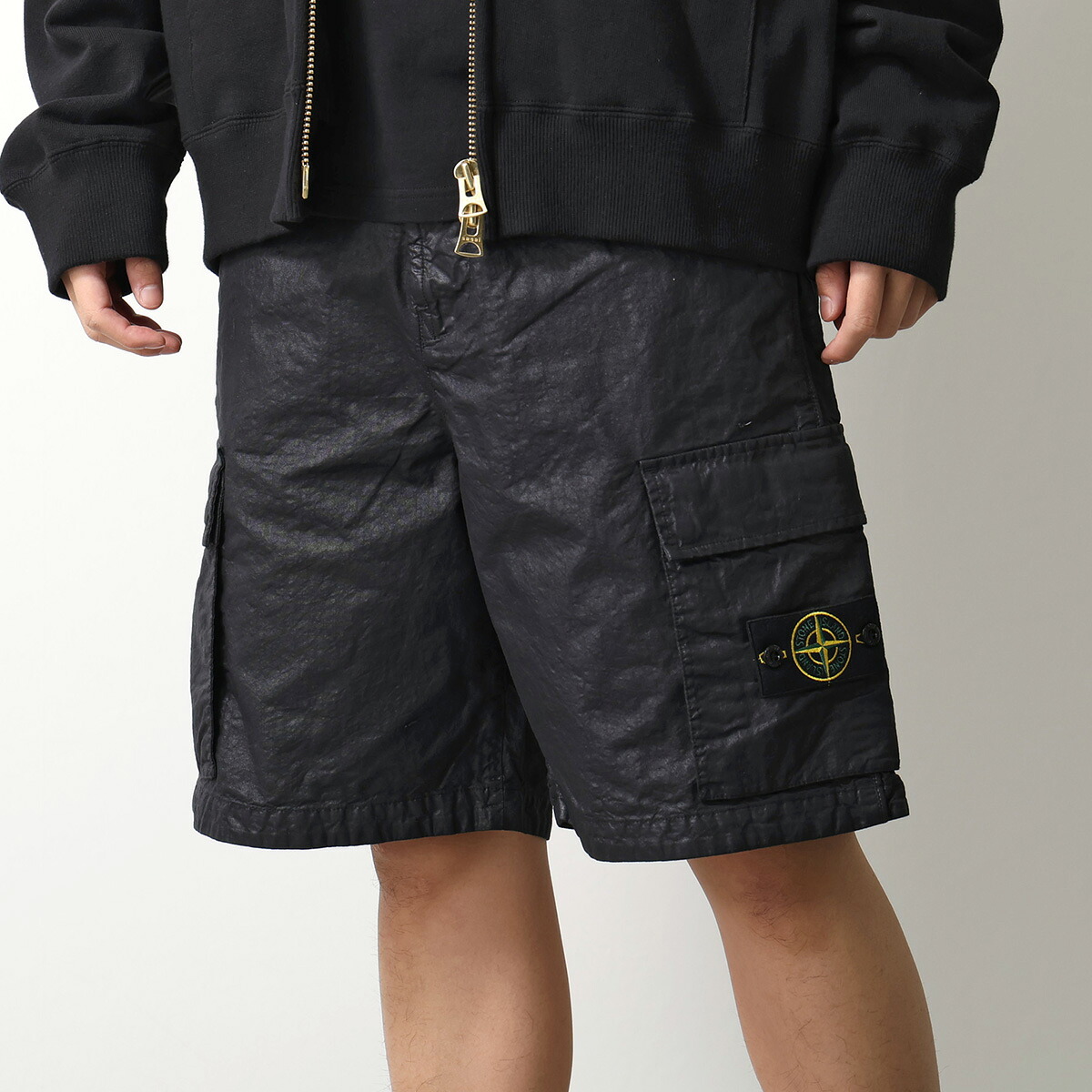 STONE ISLAND ストーンアイランド ハーフパンツ L1S15L100001 S0069 L100001 メンズ ショートパンツ ナイロン V0029 L1S15L100001S0069V0029｜インポートセレクトmusee