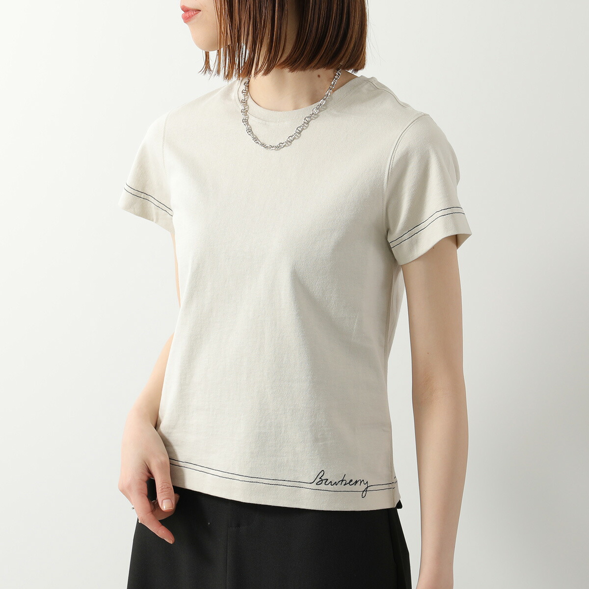 楽天市場】BURBERRY バーバリー Tシャツ CARRICK CHK SLV
