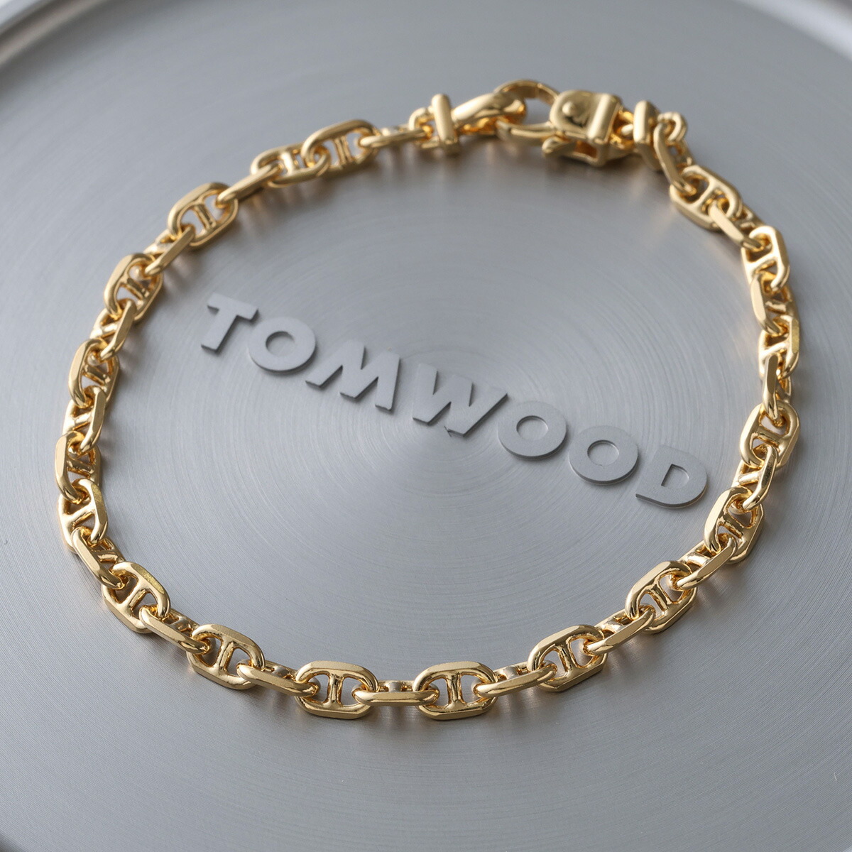 TOMWOOD トムウッド ブレスレット Cable Bracelet Gold ケーブル 100088 レディース メンズ チェーン シルバー925 アクセサリー GOLD｜インポートセレクトmusee