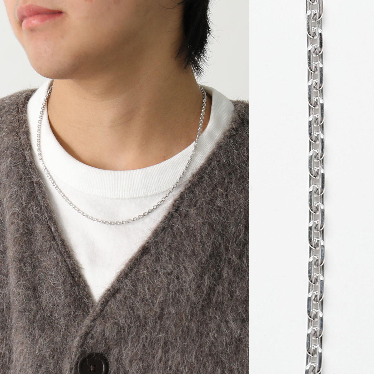 TOMWOOD トムウッド ネックレス Anker Chain 20.5inch アンカー チェーン NM0130NA01S925 100008 メンズ レディース アクセサリー silver925 シルバー