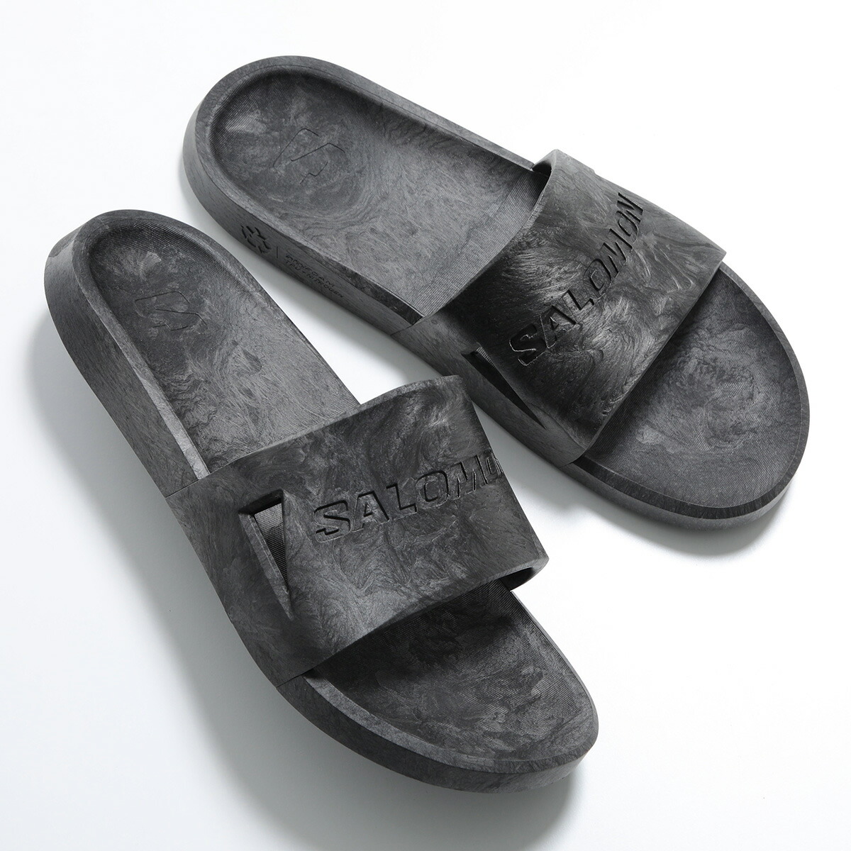 SALOMON サロモン スライドサンダル SUMMERIDE L47675800 メンズ ロゴ フラット シャワーサンダル シューズ 靴 Dark-Grey-252 8,502円