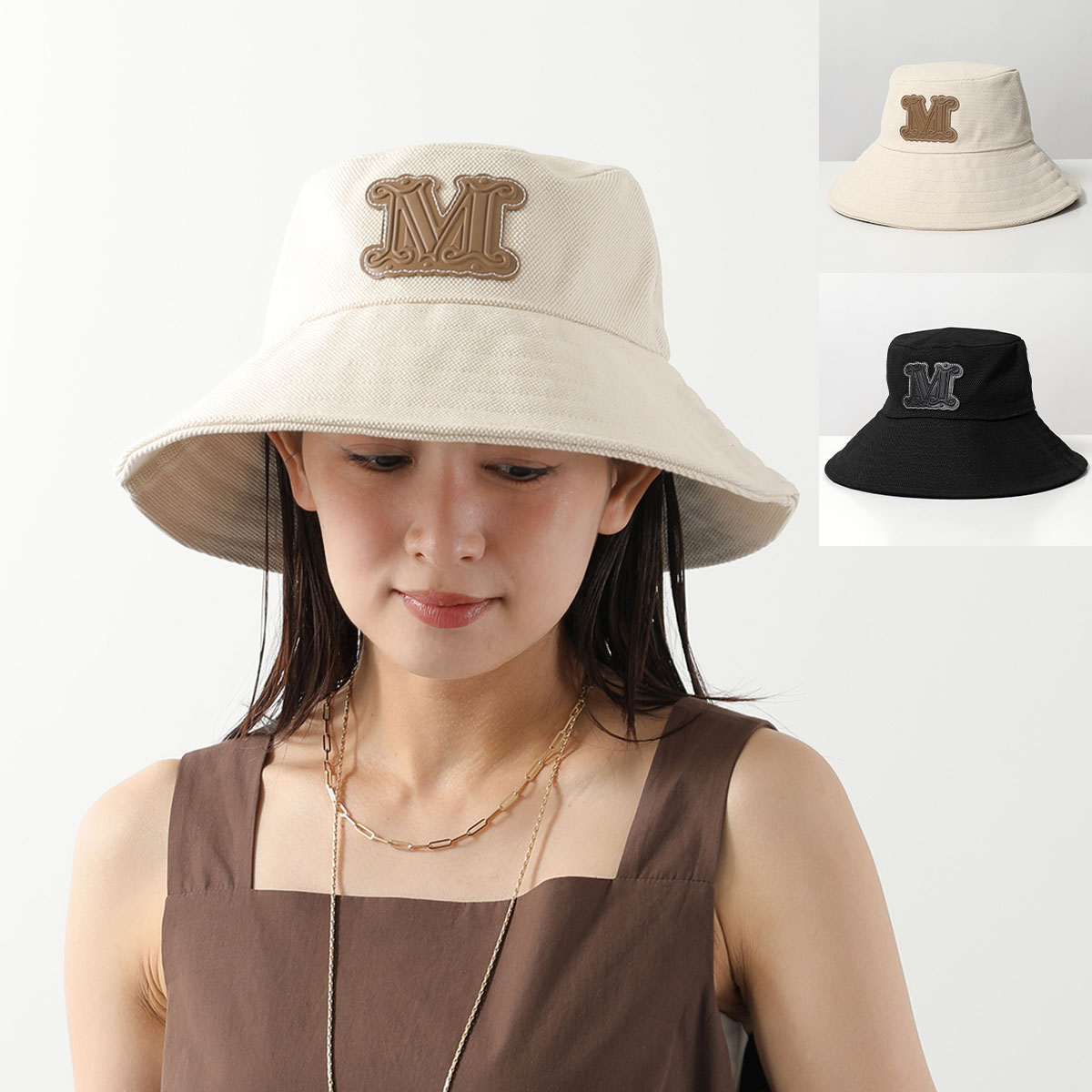 MAX MARA BEACHWEAR マックスマーラ ビーチウェア バケットハット GONDOLA ゴンドラ レディース 帽子 カラー2色|インポートセレクトmusee