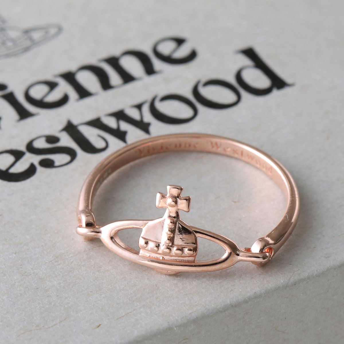 Vivienne Westwood ヴィヴィアンウエストウッド リング VENDOME RING ヴァンドーム 64040011 レディース オーブ G002/PINK-GOLD