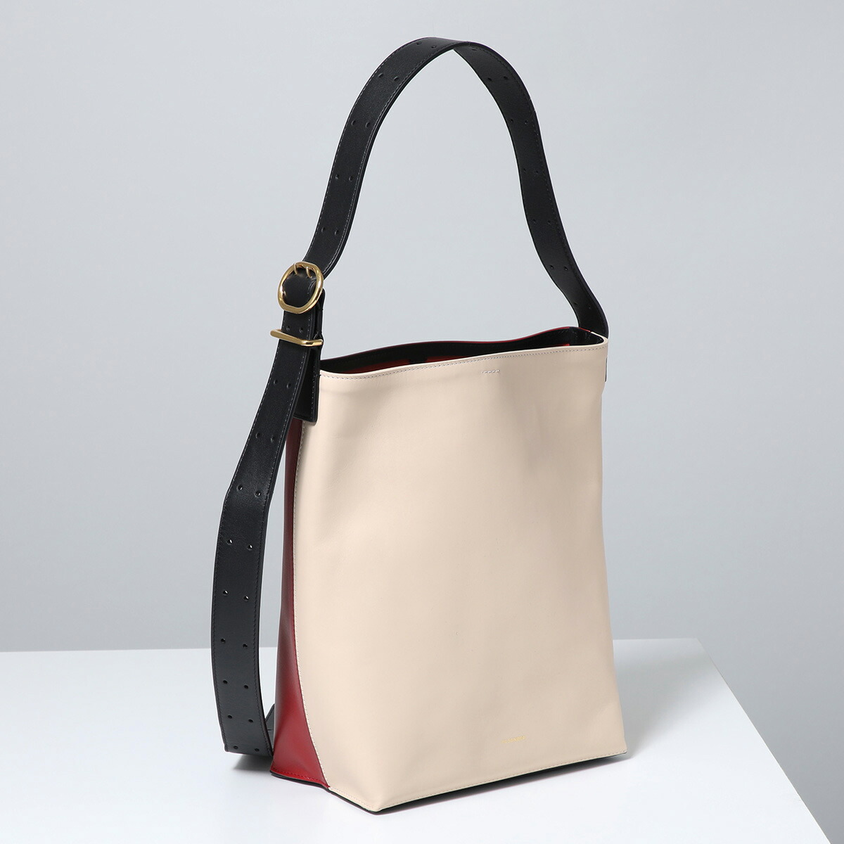 JIL SANDER ジルサンダー トートバッグ CANNOLO TOTE カンノーロ J07WD0063 P5910 レディース バイカラー 鞄 276/MULTICOLOR/GOLD/BONE