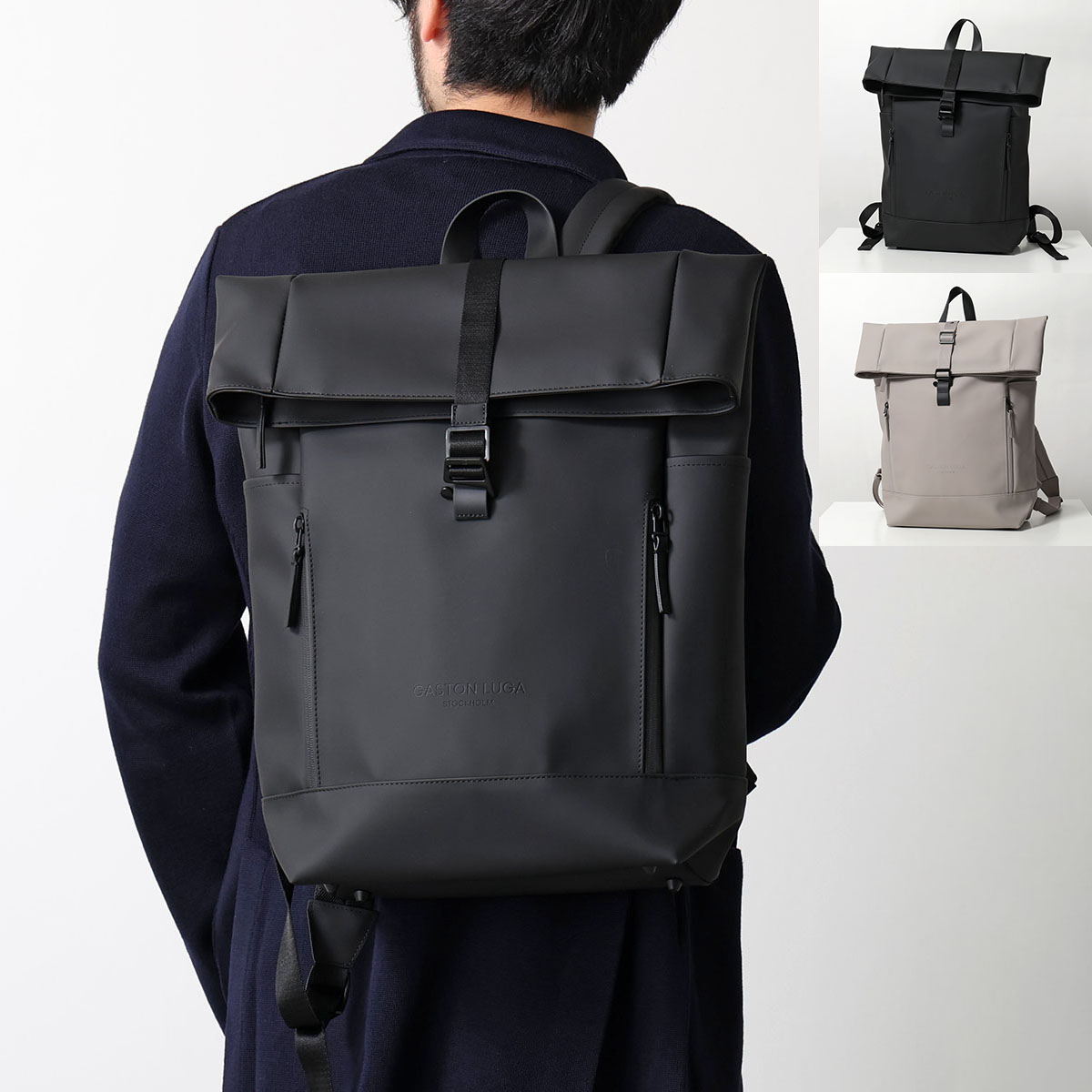 GASTON LUGA ガストンルーガ リュック Rullen 13/Splash Rolltop 14 ルーレン スプラッシュ RE901 RE902 メンズ バックパック 撥水 鞄｜インポートセレクトmusee