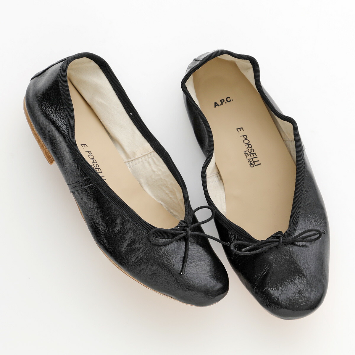 楽天市場 Apc A P C アーペーセー Porselli ポルセリ Pxaaf F Ballerine Porselli コラボモデル バレリーナシューズ Noir 靴 レディース インポートセレクト Musee 楽天市場 Apc A P C アーペーセー Porselli ポルセリ Pxaaf F Ballerine Porselli コラボモデル バレリーナシューズ Noir 靴 レディース インポートセレクト Musee