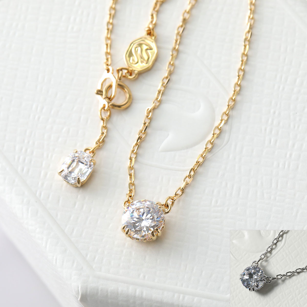 SWAROVSKI スワロフスキー ネックレス Stilla スティラ 5636706 5636703 レディース クリスタル ペンダント アクセサリー｜インポートセレクトmusee