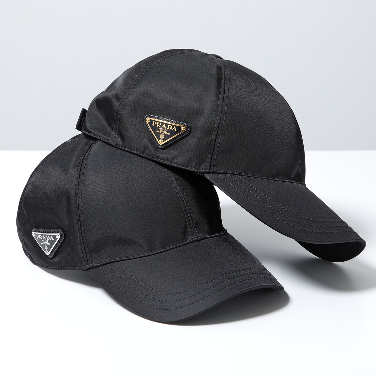 PRADA プラダ キャップ 1HC274 2DMI メンズ ReNylon リナイロン 帽子 トライアングルロゴ 1HC2742DMIF0002 1HC2742DMIF0632｜インポートセレクトmusee