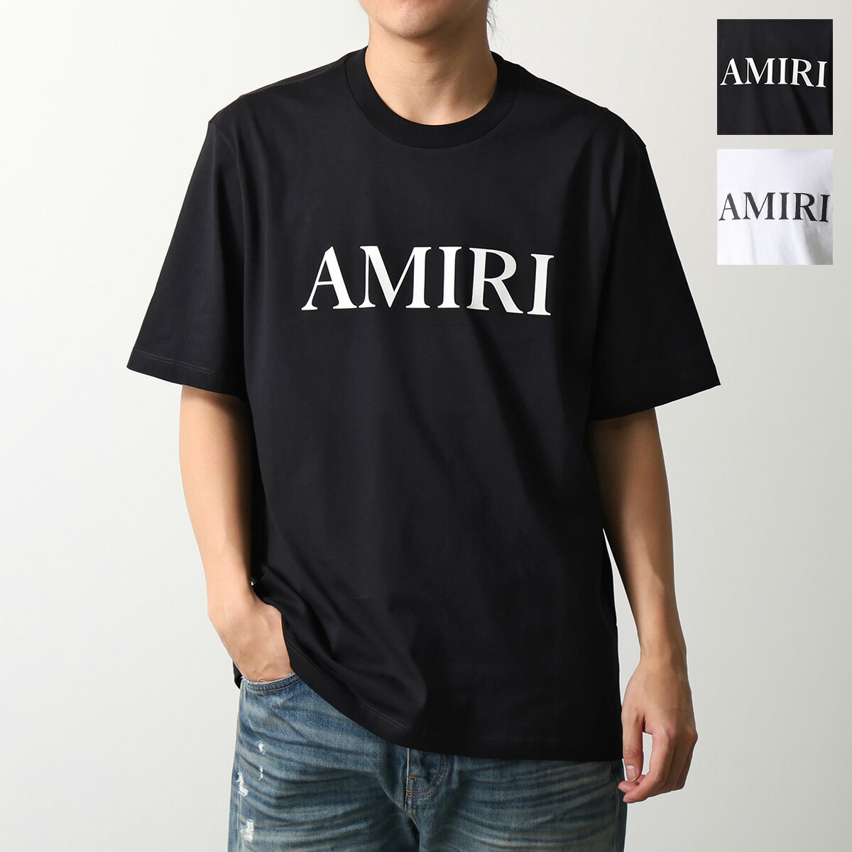 AMIRI アミリ Tシャツ CORE LOGO TEE AMJYTE1073 メンズ 半袖 カットソー ロゴT コットン クルーネック【dc_kikaku】｜インポートセレクトmusee