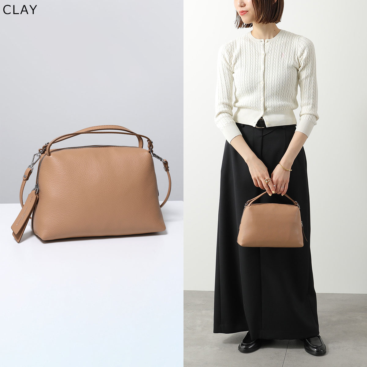 GIANNI CHIARINI ジャンニキアリーニ ショルダーバッグ ALIFA M