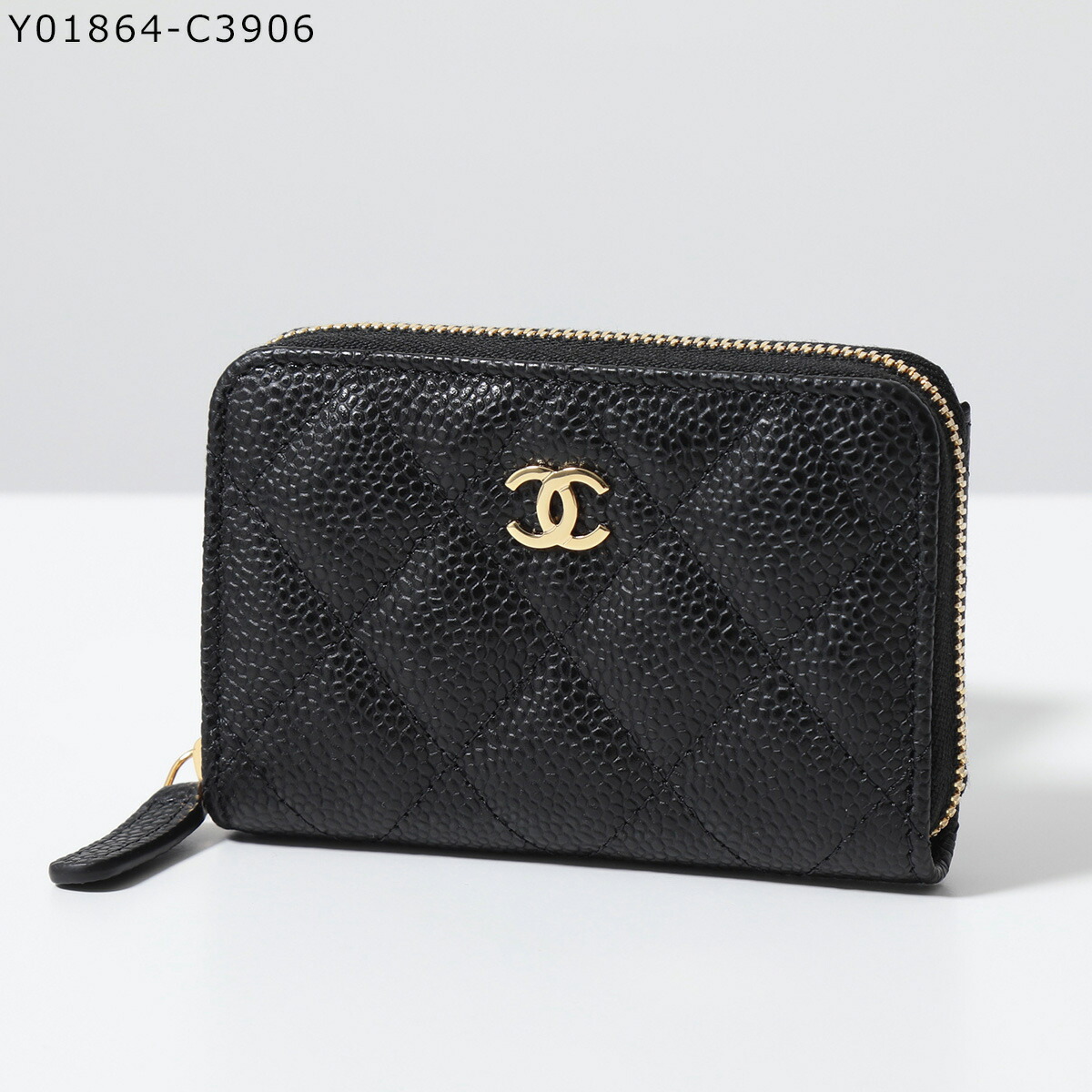 【最大2万円OFFクーポン対象・9/30~10/1限定】CHANEL シャネル コインケース AP0216 Y01864 Y01588 B10583 Y01295 B15532 レディース MATELASSE マトラッセ キャビア ラムスキン クラシック ジップ コインパース キルティング レザー ミニ財布 ココマーク