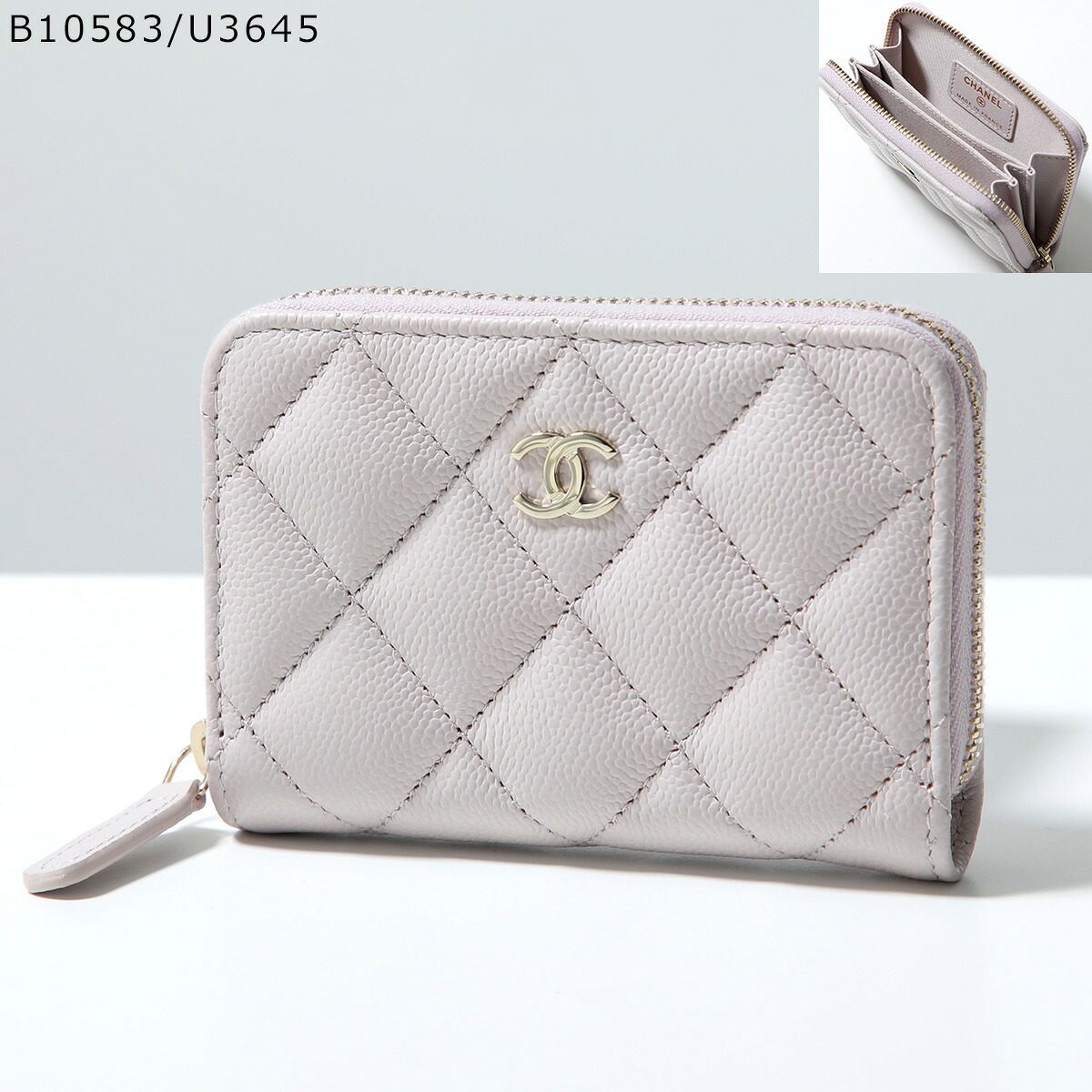 【最大2万円OFFクーポン対象・9/30~10/1限定】CHANEL シャネル コインケース AP0216 Y01864 Y01588 B10583 Y01295 B15532 レディース MATELASSE マトラッセ キャビア ラムスキン クラシック ジップ コインパース キルティング レザー ミニ財布 ココマーク