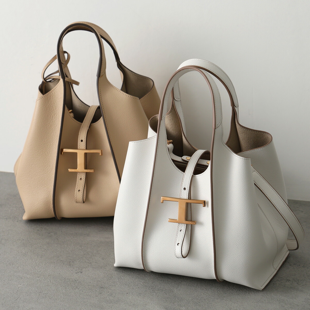 【カラー限定特価】TODS トッズ ハンドバッグ T TIMELESS Tタイムレス XBWTSBA9100Q8E レディース レザー ショッピングバッグ ミニトート ショルダーバッグ フラットポーチ付き 鞄｜インポートセレクトmusee