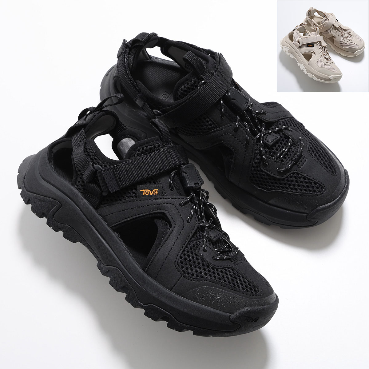 Teva テバ スニーカー サンダル HURRICANE XLT3 CT ハリケーン エックスエルティー 1173723 レディース ローカット メッシュ 5cm 厚底 シューズ 靴 BLK｜インポートセレクトmusee