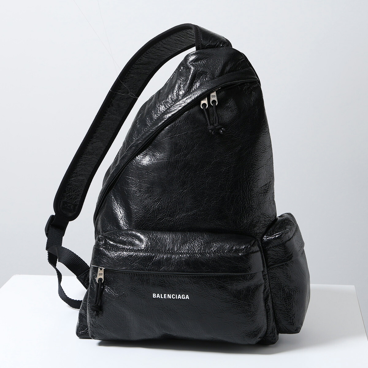 BALENCIAGA バレンシアガ バックパック EXPLORER SL エクスプローラー 853255 1VG7X レディース リュック ワンショルダー 鞄 1090/BLACK 8532551VG7X1090｜インポートセレクトmusee