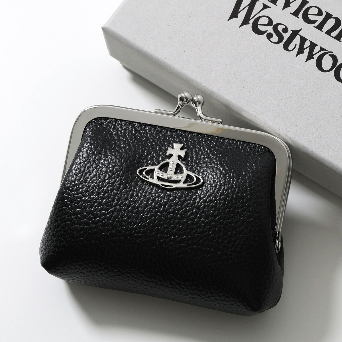 Vivienne Westwood ヴィヴィアンウエストウッド コインケース 52010005U S000D レディース がま口 オーブ 小銭入れ ミニ財布 N403/BLACK｜インポートセレクトmusee