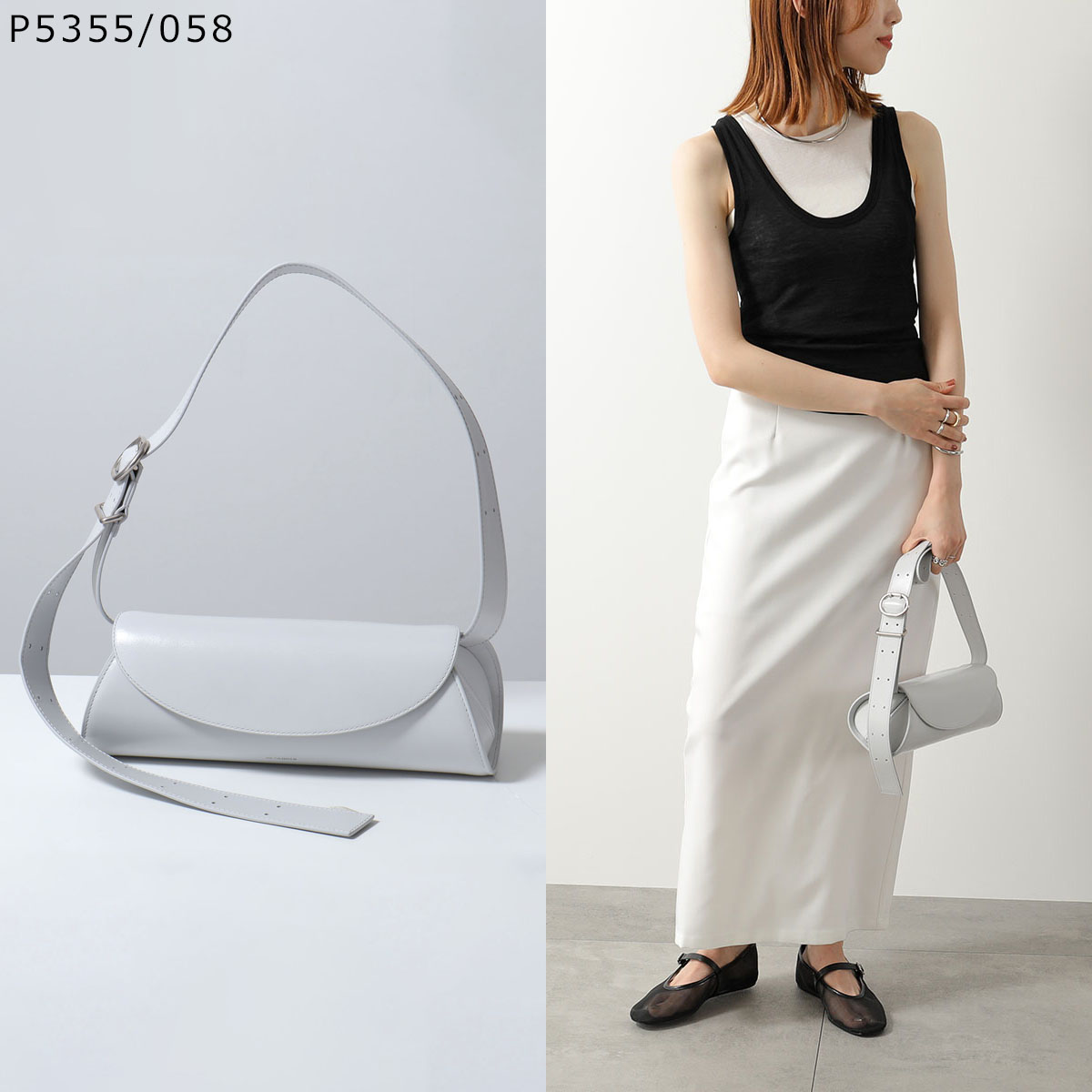 JIL SANDER ジルサンダー ハンドバッグ CANNOLO SM カンノーロ 