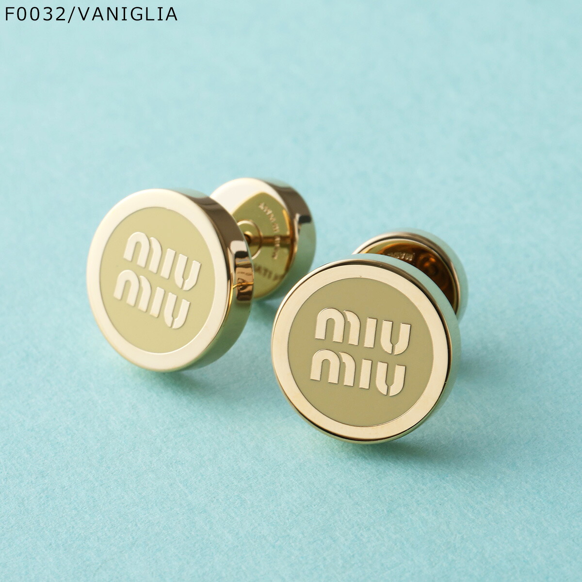 最大2万円OFFクーポン対象-8/1〜8/2限定】MIUMIU ミュウミュウ ピアス