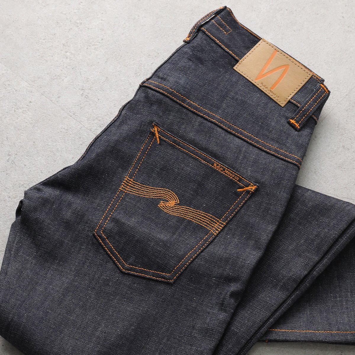 nudie Jeans ヌーディージーンズ デニムパンツ Thin Finn Dry Twill 111085 メンズ ジーンズ ジーパン ストレッチ スリム スキニー インディゴ｜インポートセレクトmusee