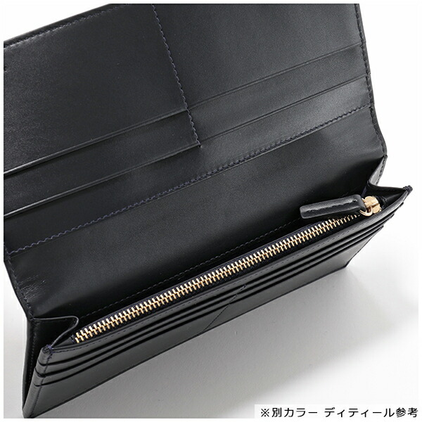Coat Smythson ヴェルサーチ W Coin エントリーでポイント最大7倍 30日21時 23時59まで Slim P 二つ折り長財布 Panama Panama レナランゲ 小銭入れ付き スマイソン Wallet レザー Navy メンズ インポートセレクト Musee 年春夏新作 楽天