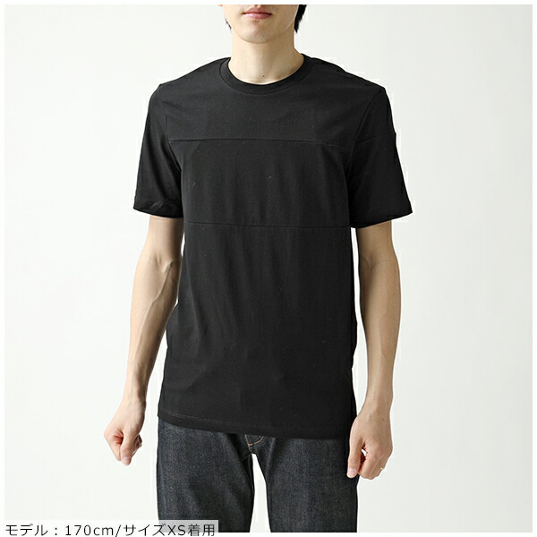 楽天市場 Helmut Lang ヘルムートラング I10hm522 Band Seam クルーネック 半袖 Tシャツ カットソー001 Black メンズ インポートセレクト Musee