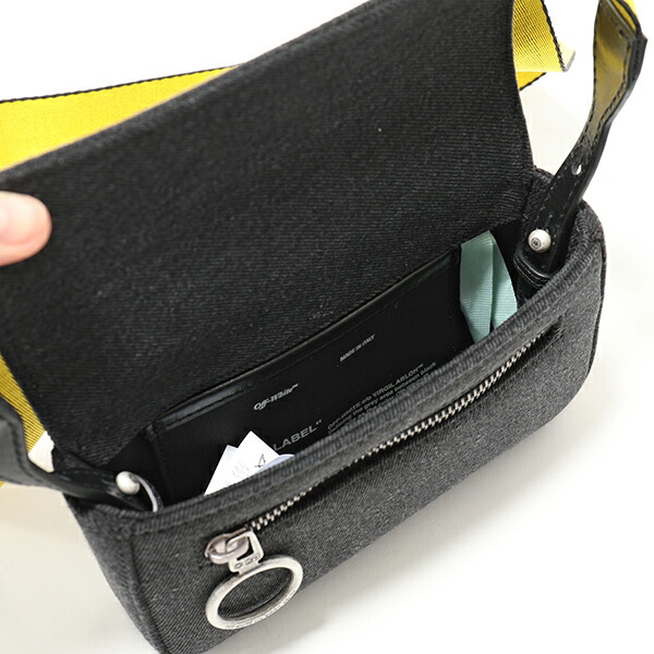 OFF-WHITE オフホワイト VIRGIL ABLOH OMNA032S19812001 8600 DENIM MEN CROSSBODY ボディバッグ ショルダーバッグ ユニセックス OFF-WHITE オフホワイト VIRGIL ABLOH OMNA032S19812001 8600 DENIM MEN CROSSBODY ボディバッグ ショルダーバッグ ユニセックス