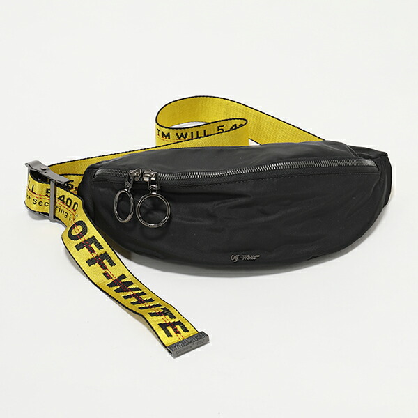 ベルトバッグ メンズ インポートセレクト Abloh Virgil ベルトバッグ オフホワイト Omna074re 1000 Black Musee Abloh オフホワイト 年秋冬新作 Off White ボディバッグ ウエストポーチ 鞄 ナイロン