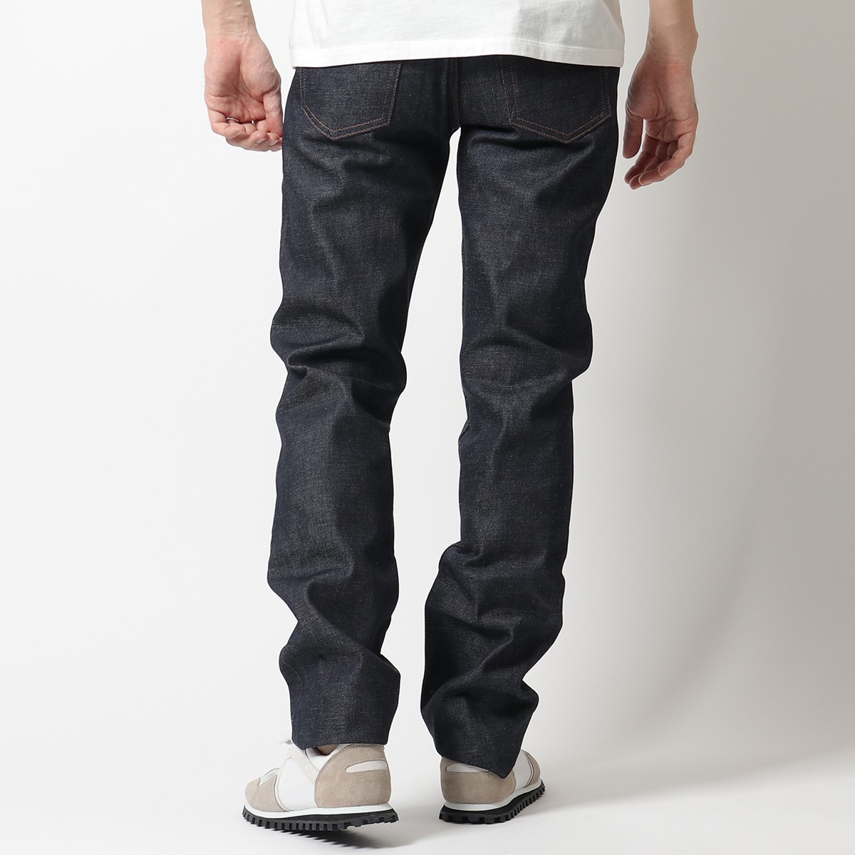 APC A.P.C. アーペーセー new standard ニュースタンダード デニム ストレート ジーンズ 赤ミミ CODBS ...
