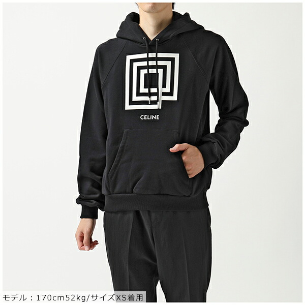 2yg 38aw Fleece Celine Labiritn セリーヌ Fleece パーカー パーカー メンズ インポートセレクト Musee Hodded プルオーバー グラフィックロゴプリント セリーヌ スウェット グッドプライス 19年秋冬新作