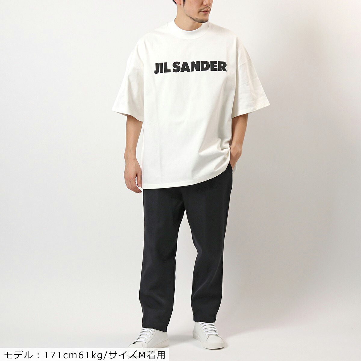 素敵な ジルサンダー 半袖 tシャツ - tシャツ(半袖/袖なし) - www 期間限定でセール オーバーサイズ SANDER JIL 新品‼︎ 半袖Tシャツ L クルーネック Tシャツ/カットソー(半袖/袖なし)