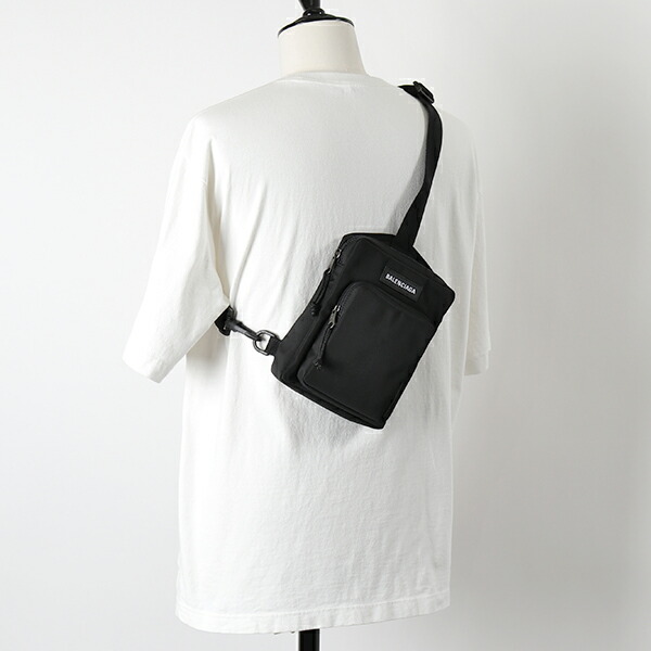 メンズ インポートセレクト ナイロン 年春夏新作 Balenciaga 6260 Explorer エクスプローラー バレンシアガ 鞄 Explorer エクスプローラー 1000 グッドプライス H753x Balenciaga Musee ボディバッグ ショルダーバッグ