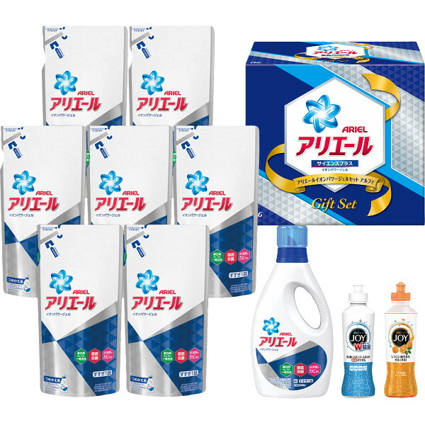 楽天市場 洗剤ギフトセット 送料無料 P G アリエールイオンパワージェルセット Pgas 50x 入学内祝い 洗剤ギフト セット 出産内祝い 快気祝い お返し お礼 Maruichipart1