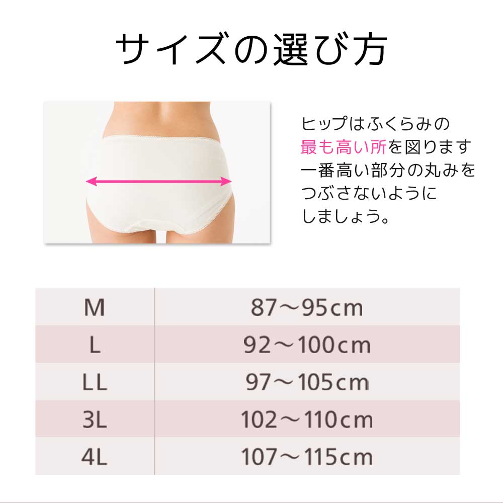 【送料無料】綿100%ショーツ単品シンプルタイプ普通丈M・L・LL日本製敏感肌肌に優しい柔らかい食い込まないパンティーすっぽりレディース下着パンツコットンコットン100綿綿100可愛いパンティ締め付けない婦人無地秋冬乾燥肌