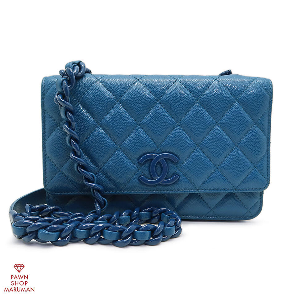 楽天市場】【未使用品】【財布】CHANEL シャネル マトラッセ チェーン