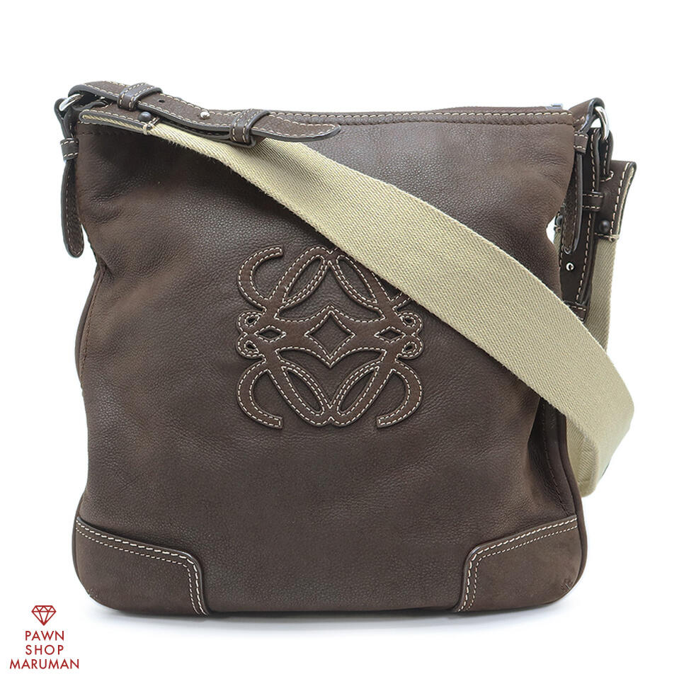 楽天市場】【バッグ】LOEWE ロエベ アナグラム PVC レザー ショルダー