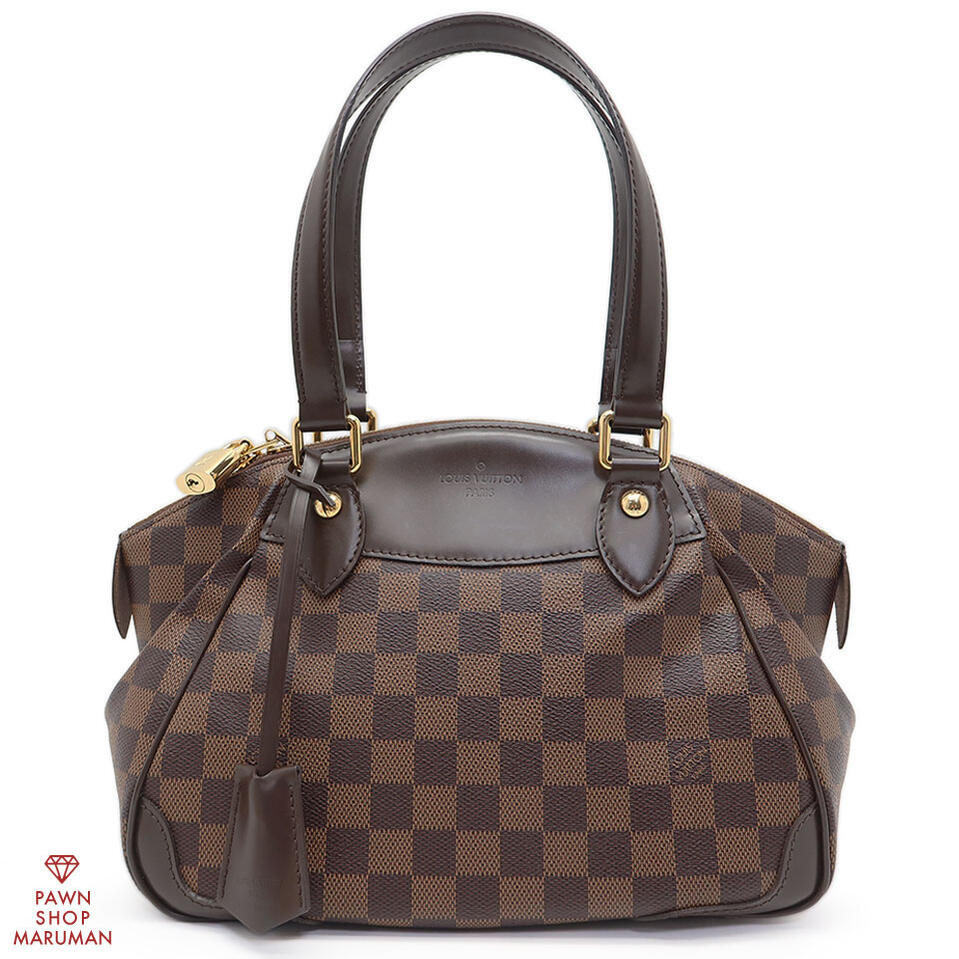LOUIS VUITTON ルイ ヴィトン ダミエ ヴェローナPM N41117 ダミエキャンバス×レザー ダミエエベヌ×ゴールド金具【送料無料】【中古】【レディース】【ショルダーバッグ】【ショルダーバッグ】【コンパクト】【カジュアル】【Wファスナー】