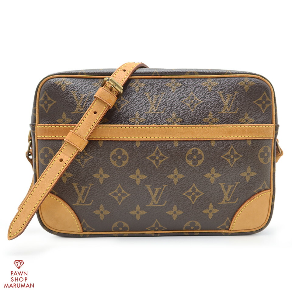 LOUIS VUITTON ルイ ヴィトン モノグラム トロカデロ M51274 モノグラムキャンバス×ヌメ革 モノグラム×ゴールド金具【送料無料】【中古】【メンズ レディース】【肩掛け】【斜め掛け】【コンパクト】【ショルダーバッグ】