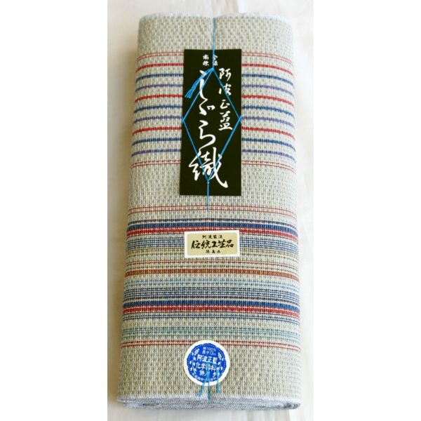 阿波しじら織 綿織物御召しもの 着尺 布切れ No.308 貨物輸送無料 阿波正藍しじら織 言い慣わし芸術品 全70柄以上 単衣御召しもの 浴衣