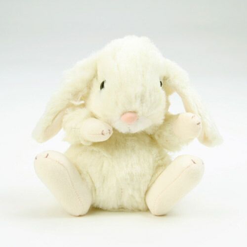 楽天市場】うさぎのロップイヤー ぬいぐるみ エンジェル ピンク 天使