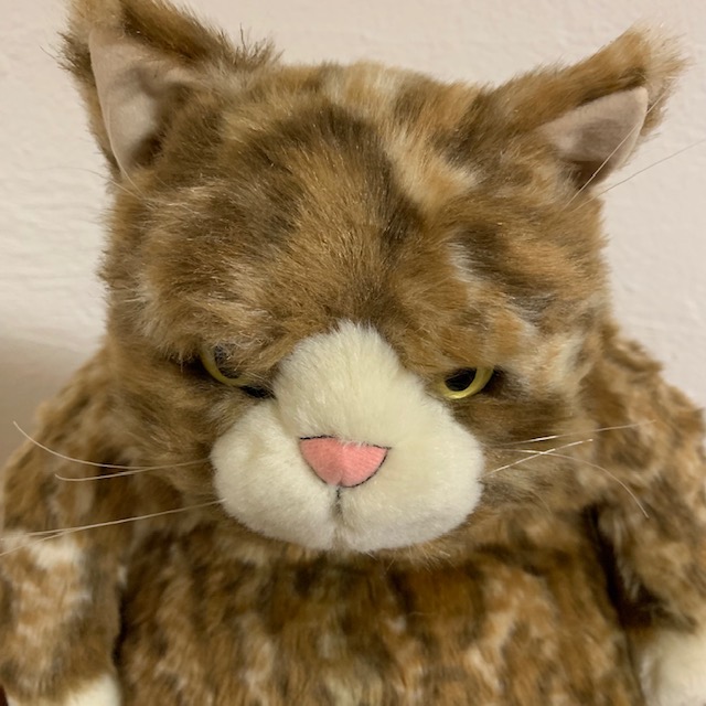 個別手懸ける品物019 カドリー ねこ ぬいぐるみ ムッシュ Cuddly カドリーヌイグルミ ねこぬいぐるみ ねんねこヌイグルミ ヌイグルミ ねんねこ ネコ 日本製 Earthkitchen Ph