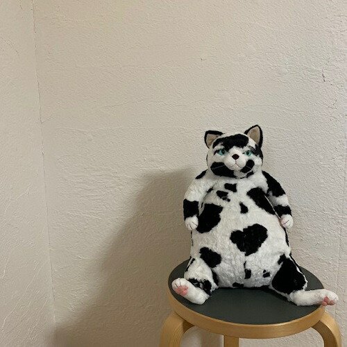 カドリー ねこ ぬいぐるみ バジル2 ホルスタイン個性 Cuddly カドリー 