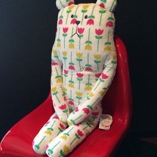 フローリストクラフト　抱き枕クッション　チューリップスロース（くま）Florist CRAFT TULIP SLOTH C228-24【クラフトホリック／CRAFTHOLIC／抱き枕／ぬいぐるみ】