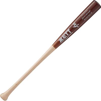 【極美品】ZETT ゼット 硬式木製バット 84cm 880g 焼加工 新品未使用】ZETT ゼット 硬式木製バット 85cm 869g 焼き加工