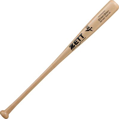 ゼット　ZETT　硬式木製バット　BFJマーク入り　エクセレントバランス　ハードメイプル　84cm880g平均　ナチュラル　BWT14654