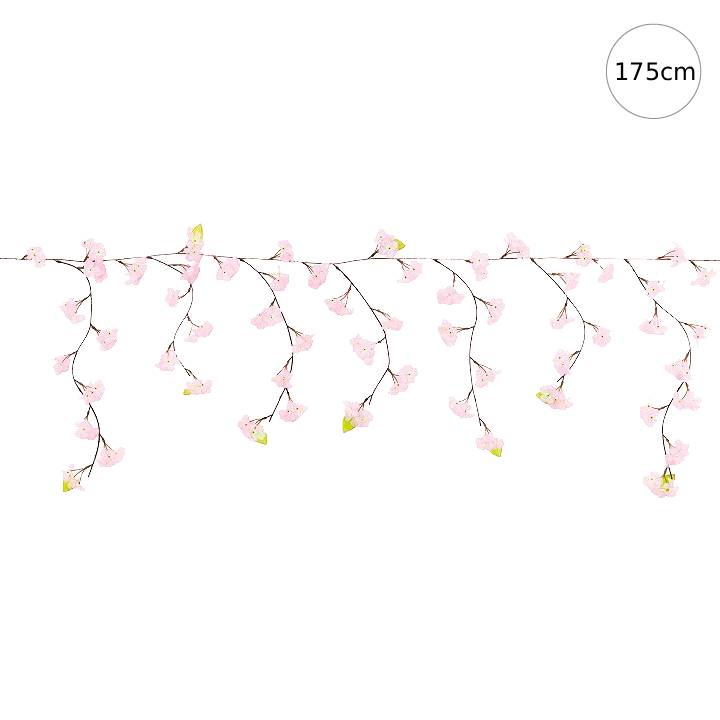【3本セット】吉野しだれ桜ガーランド (175cm) フェイクフラワー 春色 造花 店舗装飾 インテリアディスプレイ 季節 演出 飾り イベント 装飾 観葉植物 アートグリーン さくら