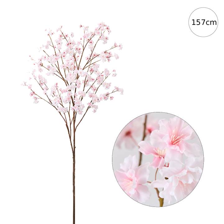 【新作】いろは桜　大枝 (157cm) 高品質 春 店舗装飾 インテリアディスプレイ 季節 演出 飾り イベント 装飾 造花 観葉植物 アートグリーン さくら