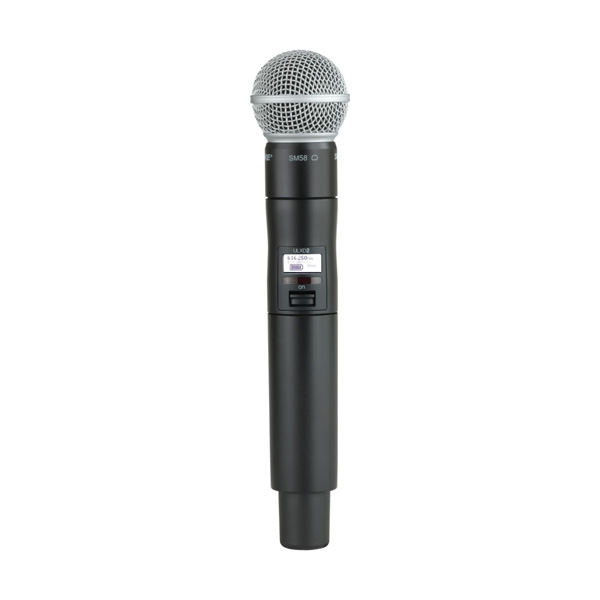 【SHURE】ワイヤレスマイクロフォンSM58無線 SHUREのワイヤレスマイク、BLX2/SM58のご紹介です。